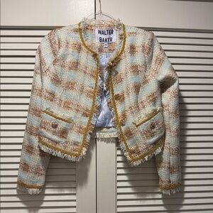 Walter Baker Multicolor Tweed Jacket